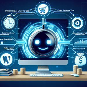 how can i implement artificial intelligence ai chatbots to automate customer support and engagement on wordpress